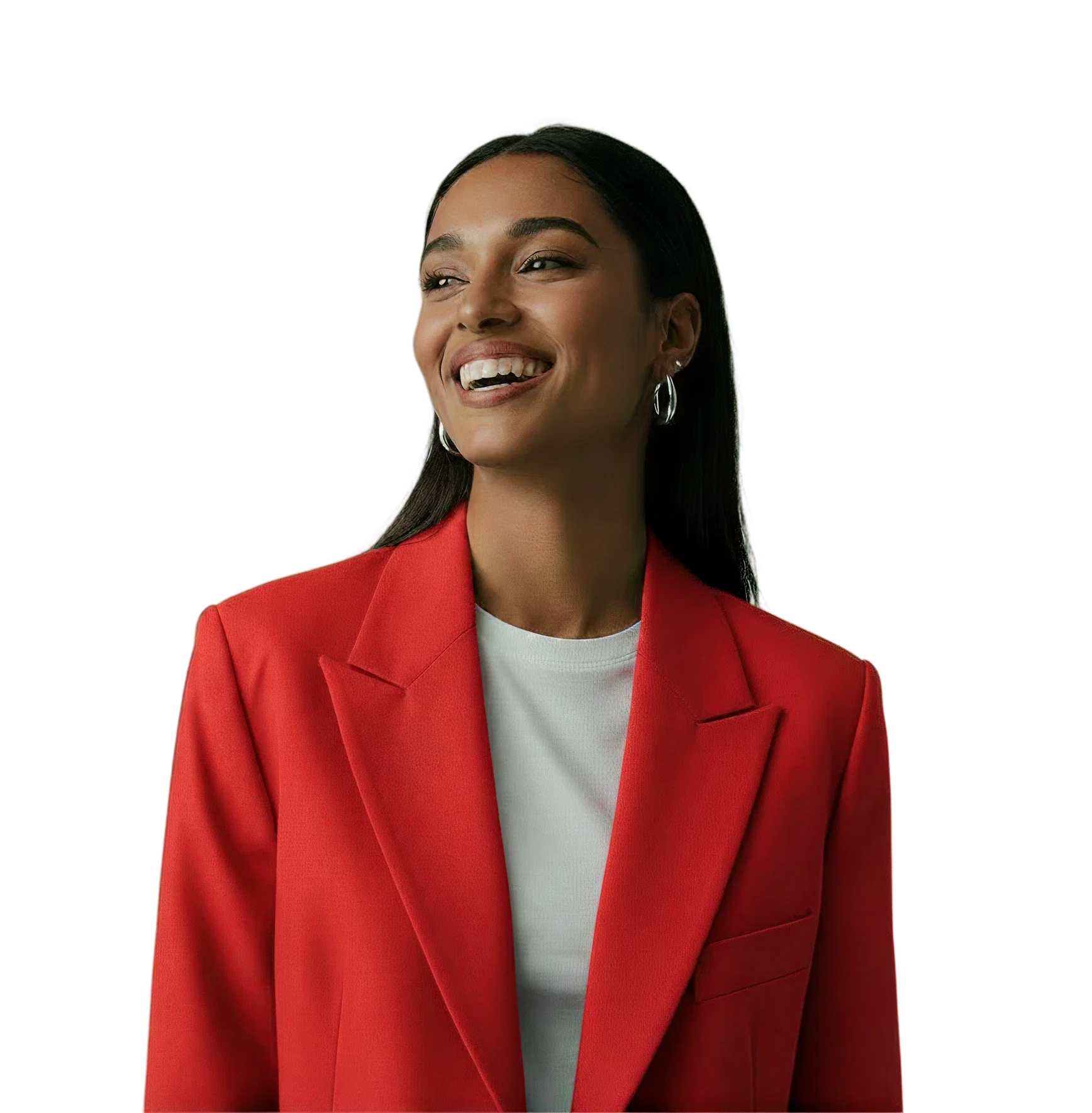 Student in a red blazer, representing academic pathways at WPU GŌA.